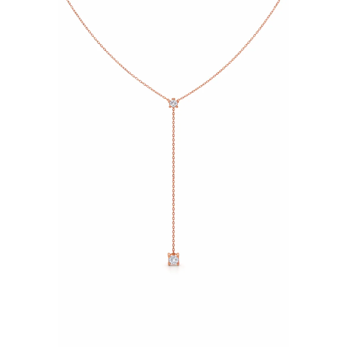 DROP LARIAT NECKLACE