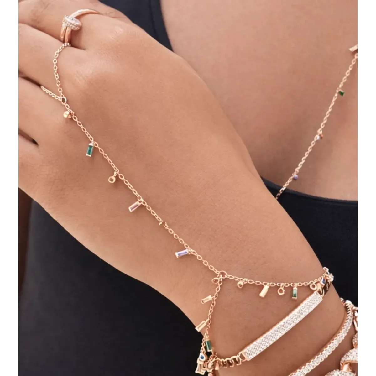 RAINBOW HAND CHAIN