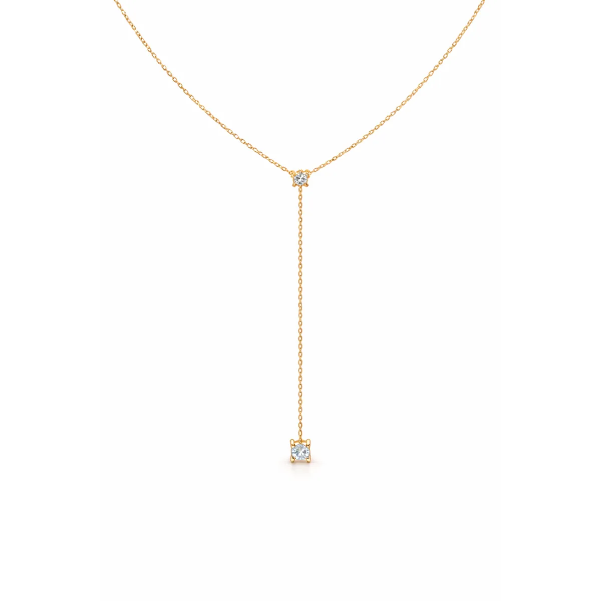 DROP LARIAT NECKLACE