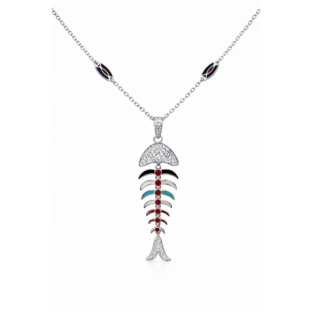 RAINBOW FISH NECKLACE