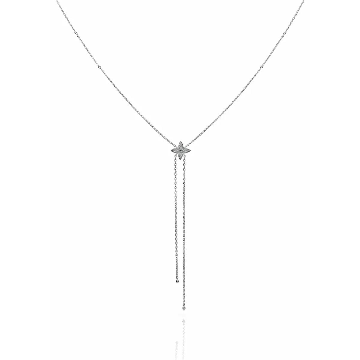 BLOSSOM LARIAT NECKLACE