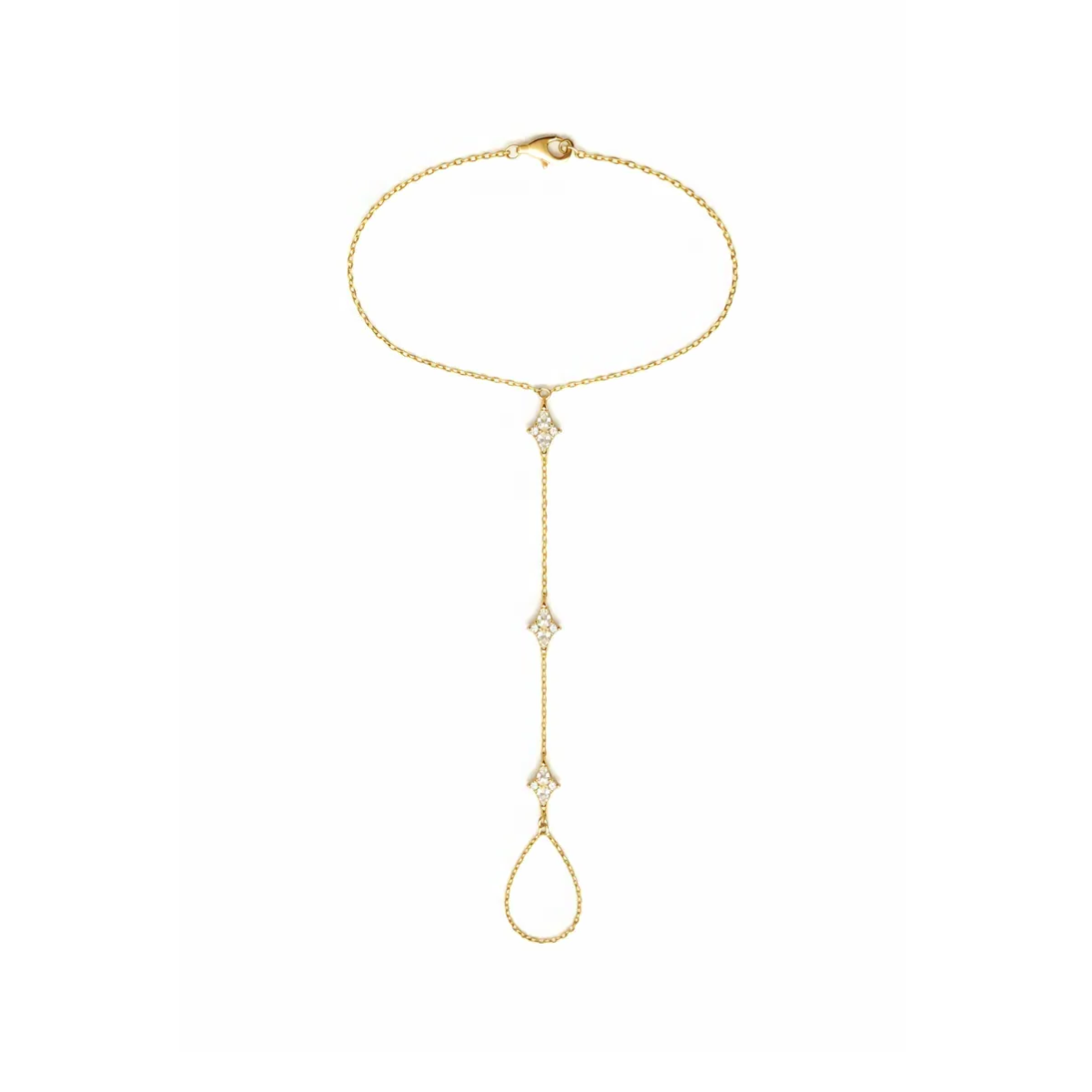 THREE STARS HAND CHAIN