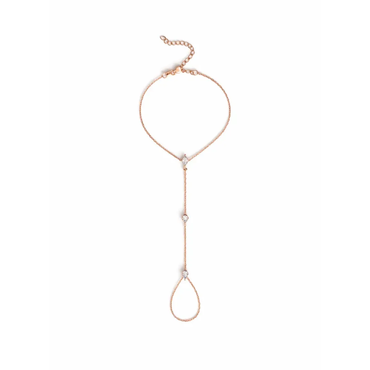DELICATE DROPS HAND CHAIN