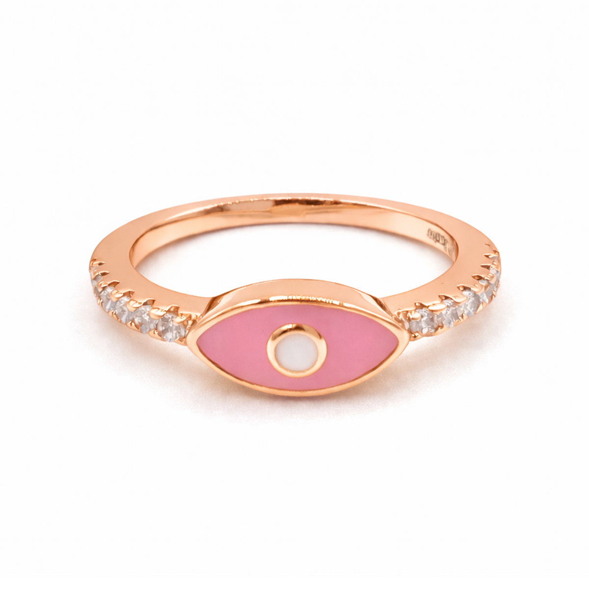 pink eye ring